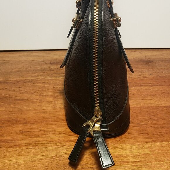 Dooney & Bourke Black Vintage Top Handle Bag - Picture 2 of 7